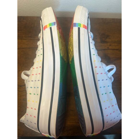 Converse Chuck Taylor All Star 2019 Pride Low Top sneakers Size WMNS 7/Mens 5 - Picture 9 of 11